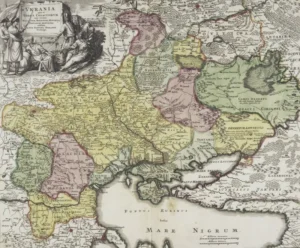 Mapa histórico de Ucrania